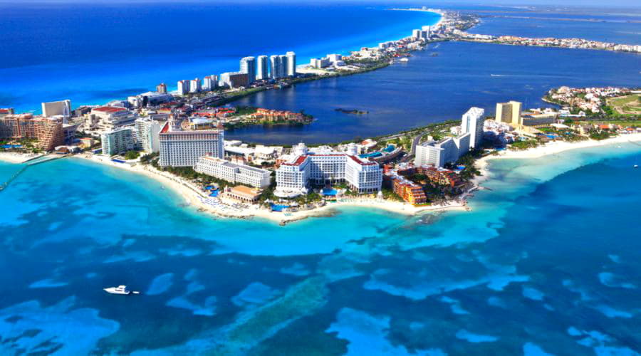 Meilleures options de location de voitures à Cancun